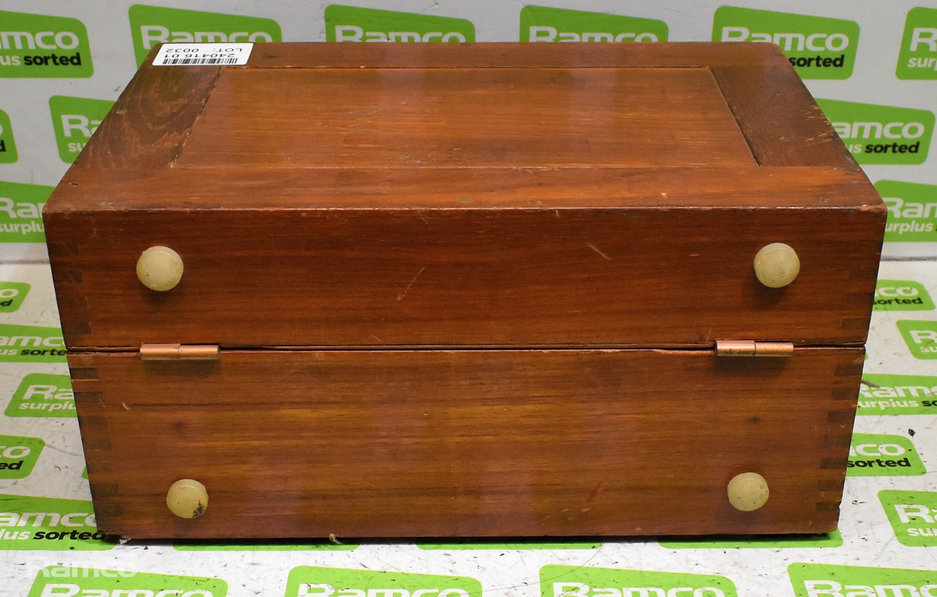 Cambridge Type 24488 portable potentiometer in wooden box - Image 5 of 11