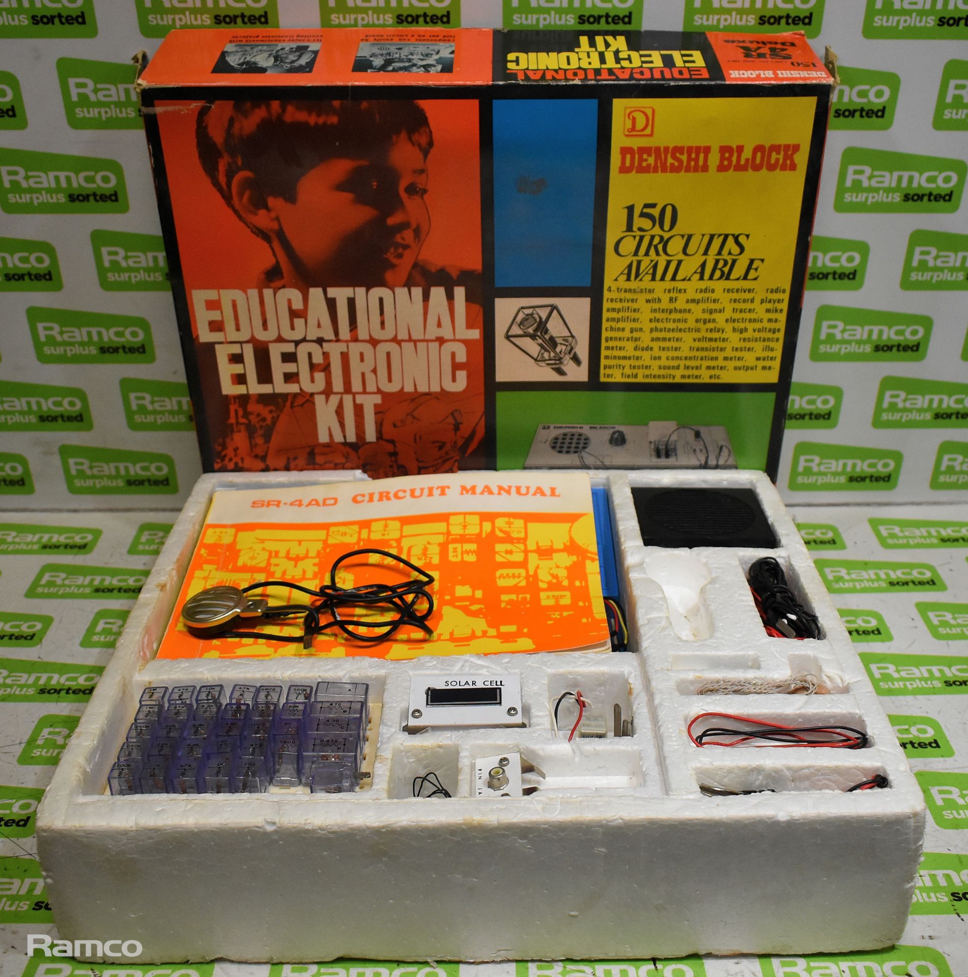 Denshi Block SR4A Deluxe educational electronic kit - Image 2 of 9