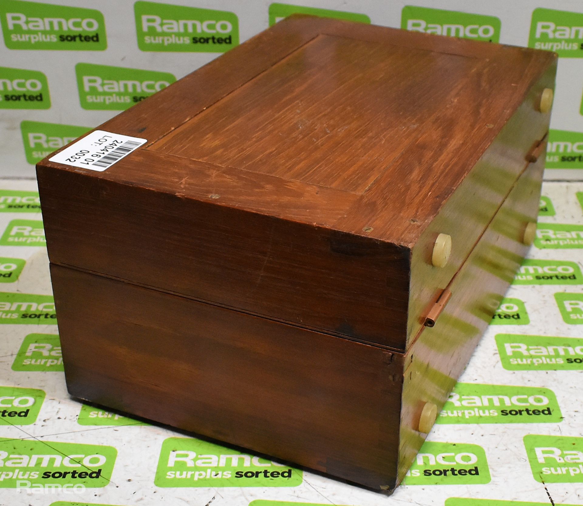 Cambridge Type 24488 portable potentiometer in wooden box - Bild 6 aus 11