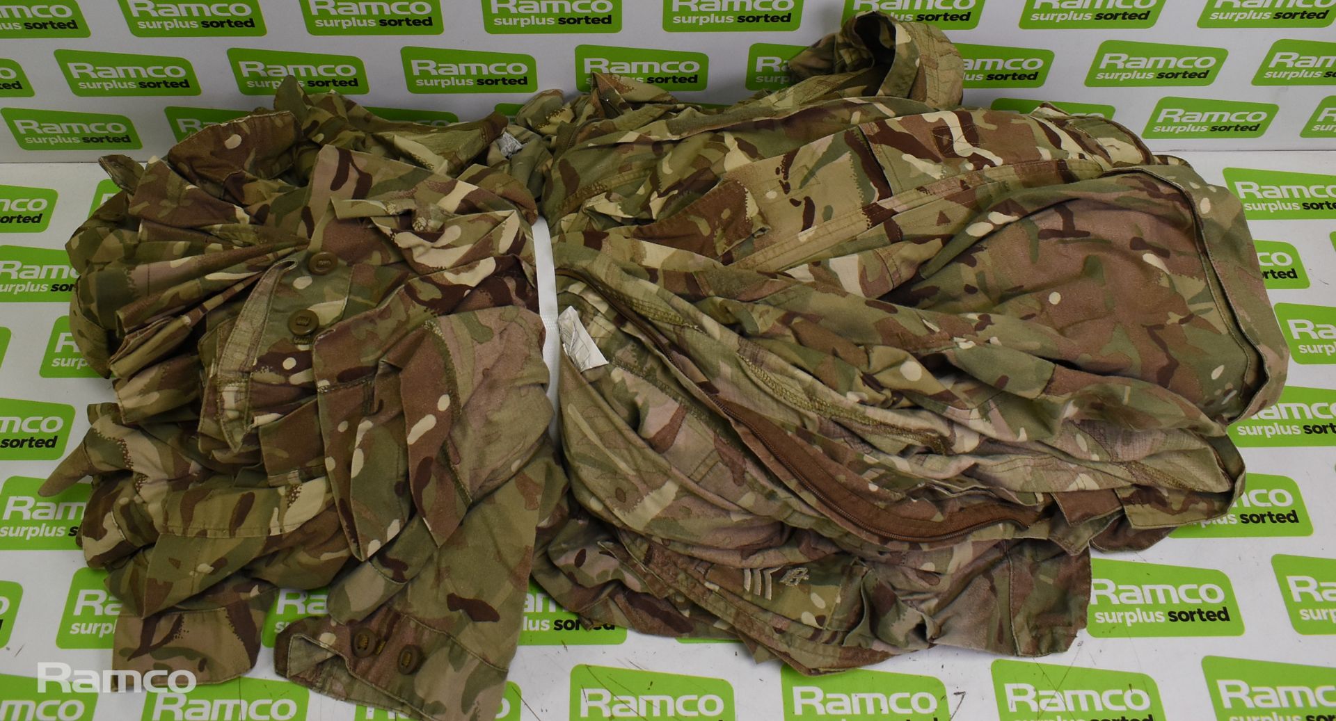 10x British Army MTP Combat jackets mixed styles - mixed grades and sizes - Image 8 of 12