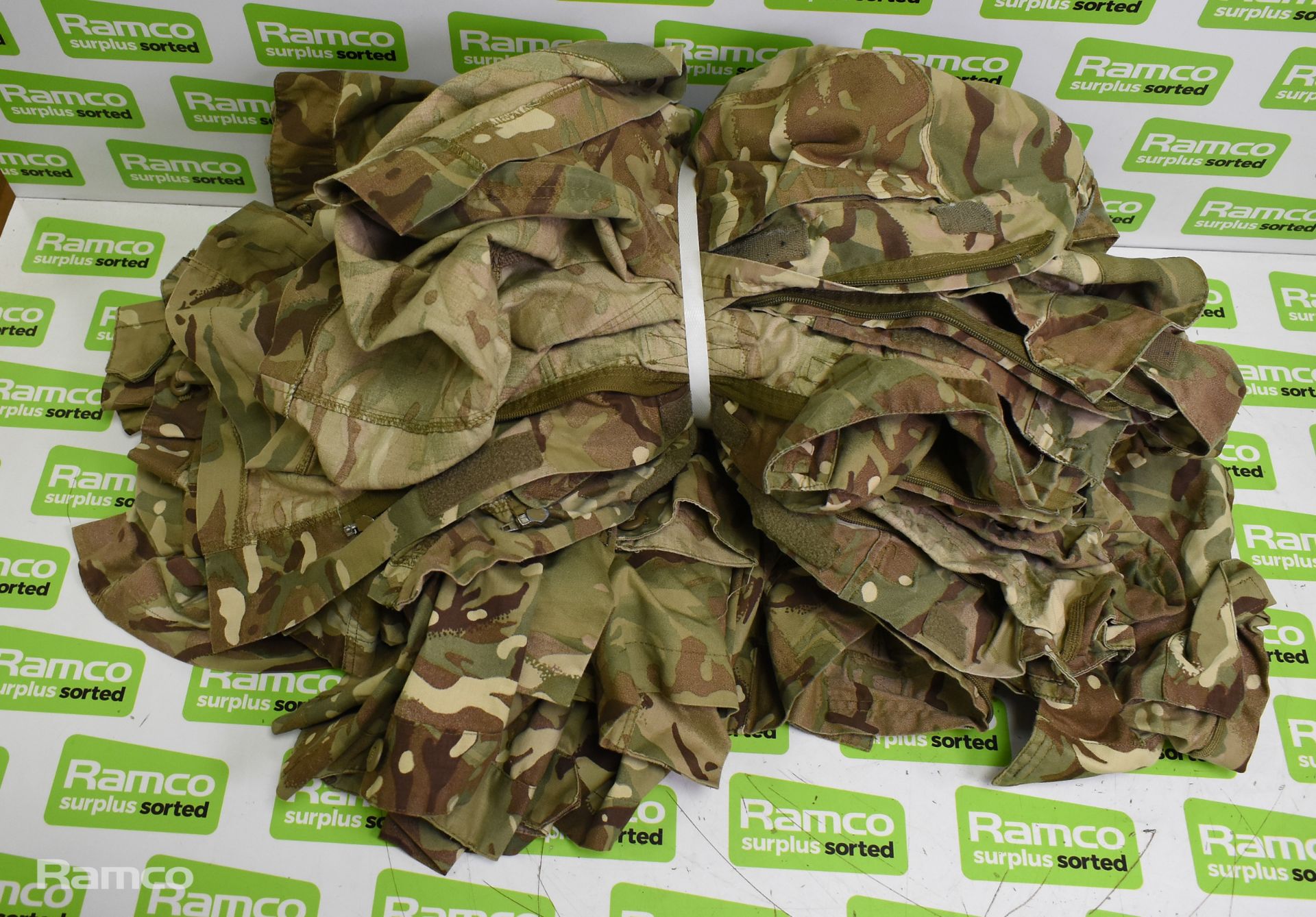 10x British Army MTP Combat jackets mixed styles - mixed grades and sizes - Image 11 of 12