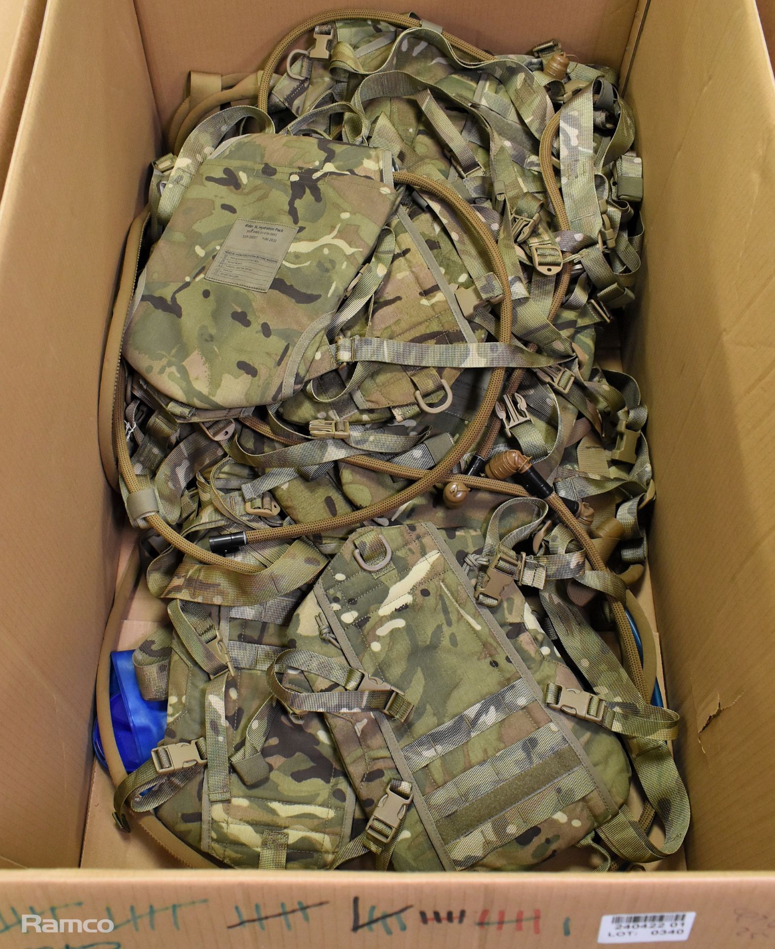 25x British Army MTP water hydration packs - mixed grades - Image 8 of 8