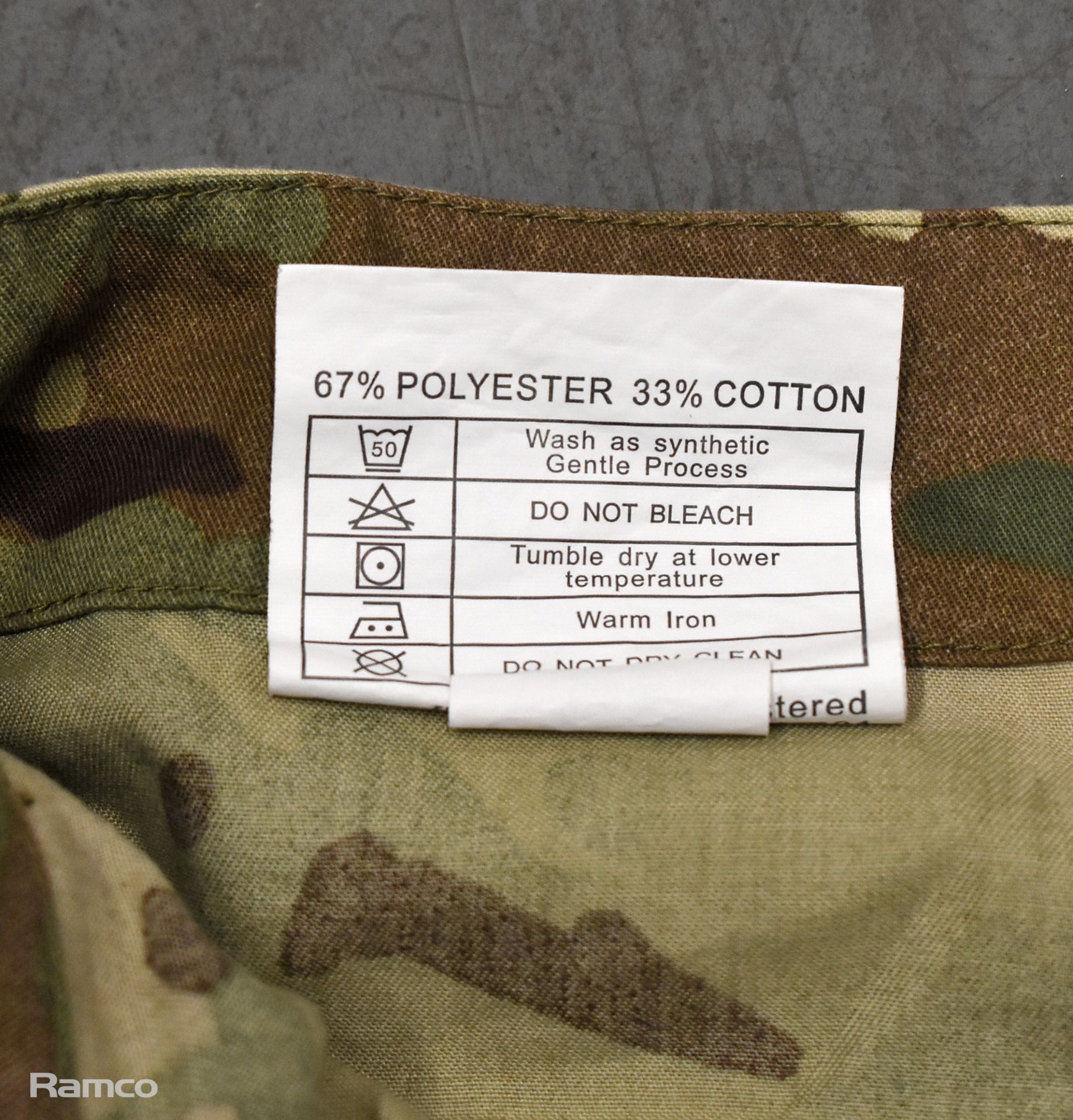 80x British Army combat trousers temperate weather - mixed grades and sizes - Image 5 of 8