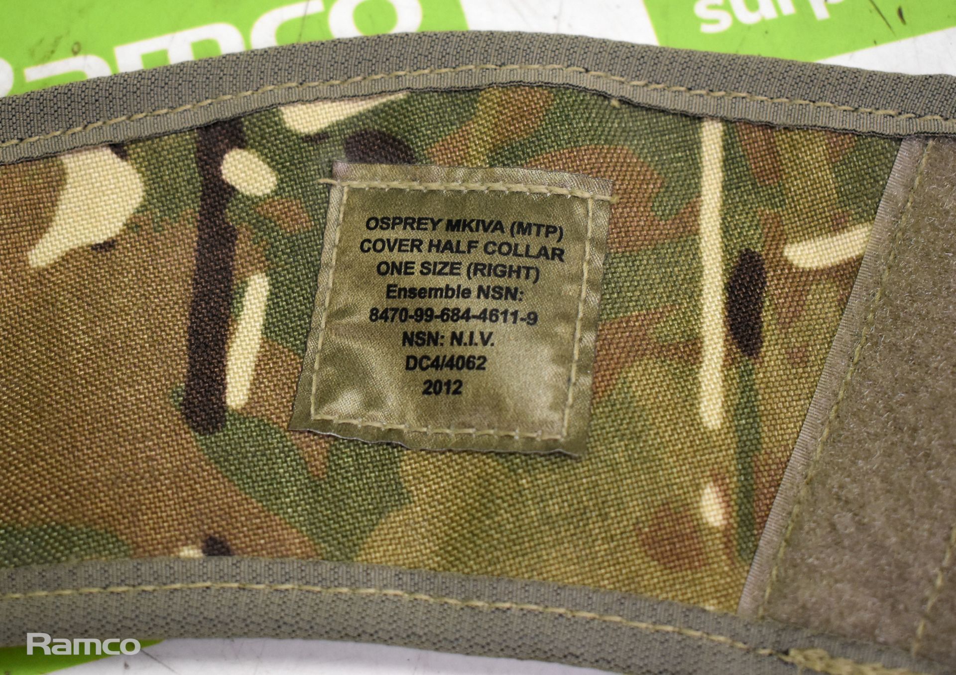 50x British Army MTP Osprey MK IVA half collar covers - mixed grades and sizes - Image 3 of 5