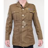 25x British Army No 2 dress jackets - mixed grades and sizes
