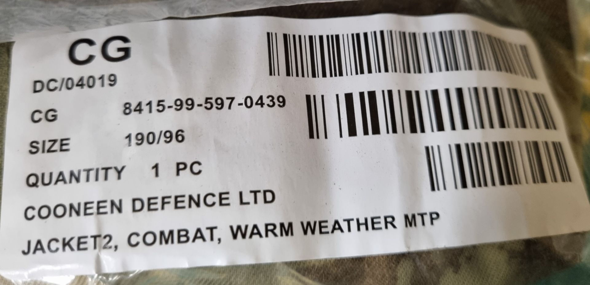 2x British Army MTP combat jackets 2 warm weather - new / packaged - Bild 6 aus 6