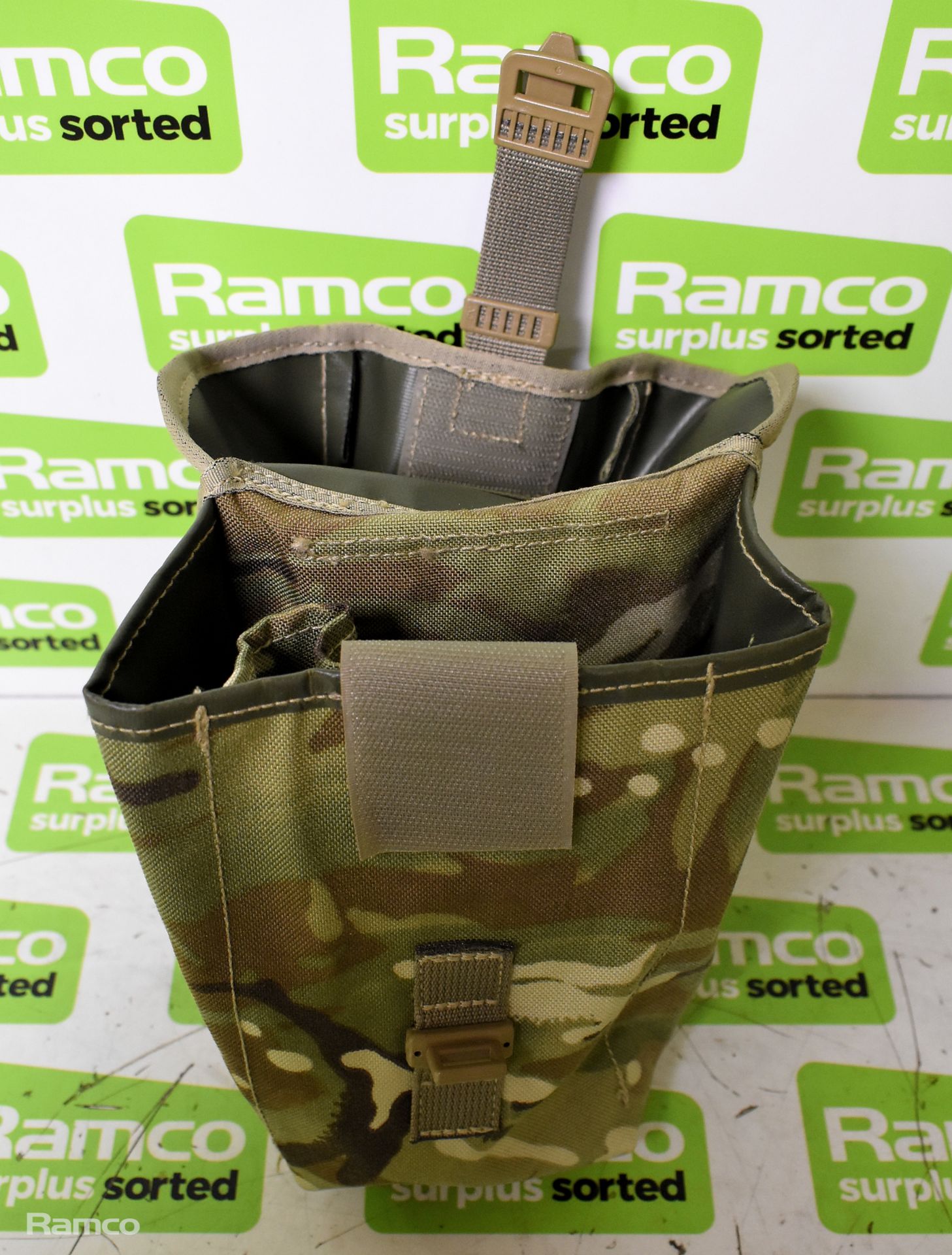 8x British Army MTP water canteen carrier pouches - Image 3 of 4