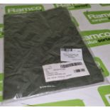 3x British Army sweat rags - Tropical Green - new / packaged