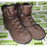 Aku combat boots with Gore-tex lining - Brown - 11M