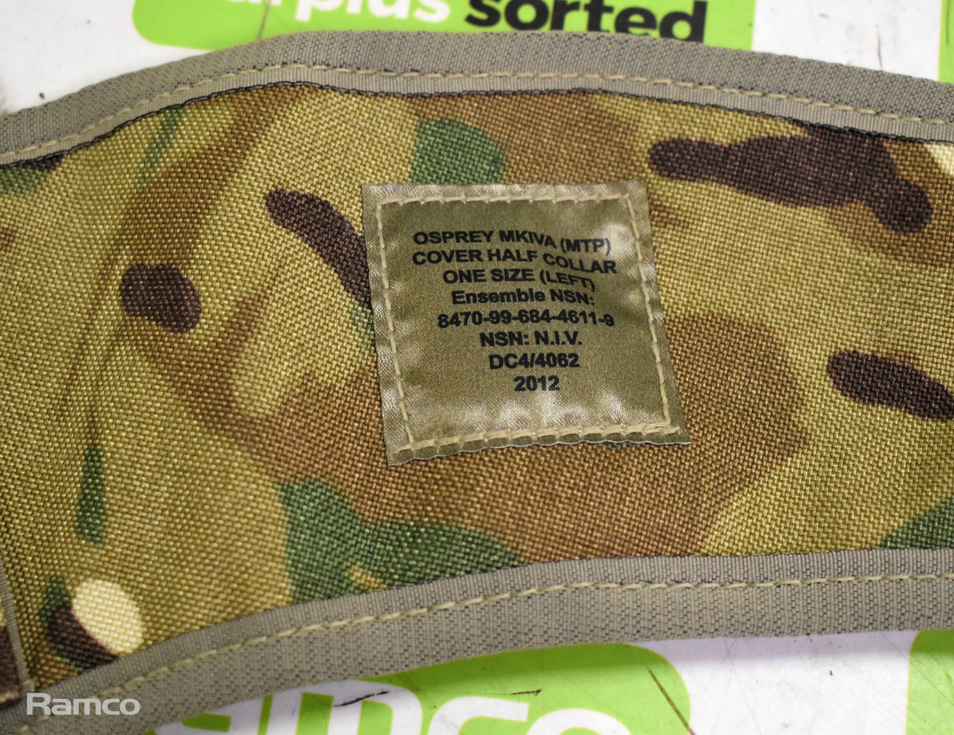 50x British Army MTP Osprey MK IVA half collar covers - mixed grades and sizes - Image 2 of 5
