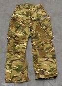 70x British Army MTP Aircrew FR combat trousers - mixed grades and sizes