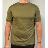 100x British Army combat T-shirts anti static - mixed grades and sizes