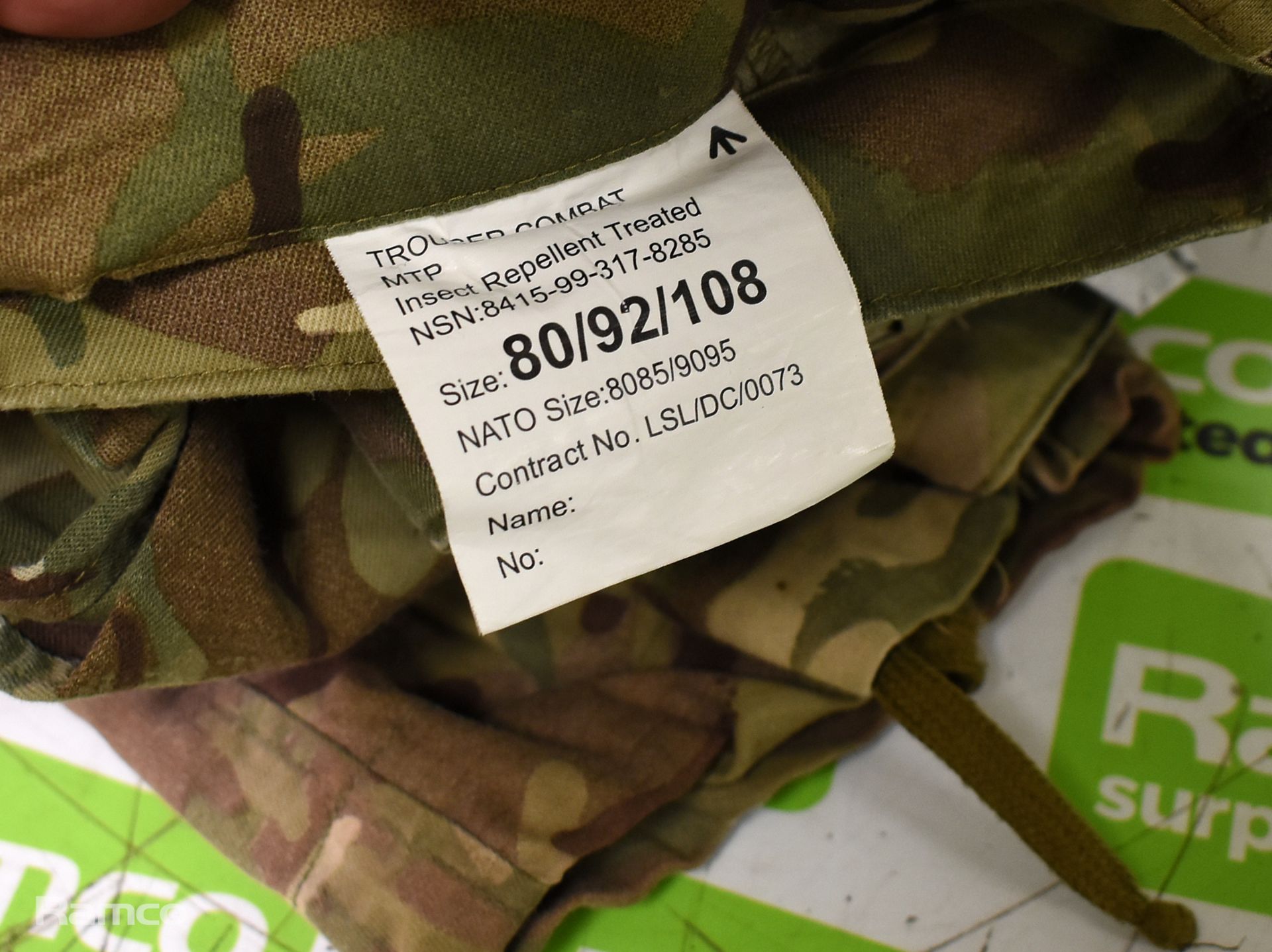 100x British Army MTP combat trousers - mixed grades and sizes - Bild 10 aus 15