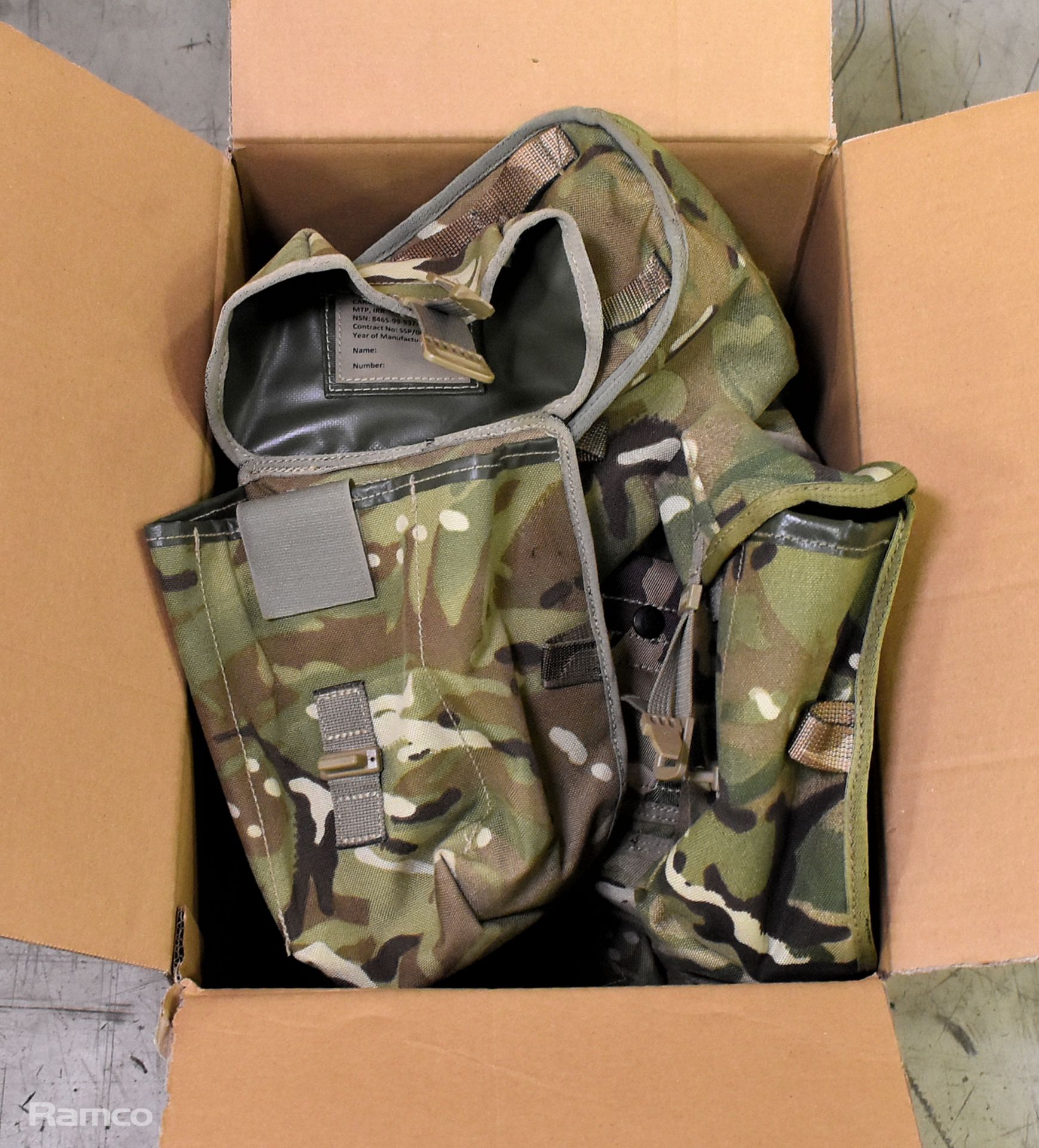 8x British Army MTP water canteen carrier pouches - Image 4 of 4