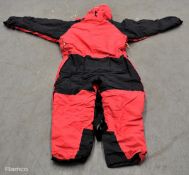 26x Expedition suits - RAB and Mountain - mixed colours - mixed grades & sizes