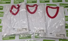3x British Army sleeveless vests - White - new / packaged