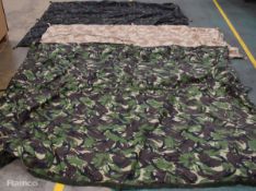 54x British Forces mixed sheet covers - mixed grades