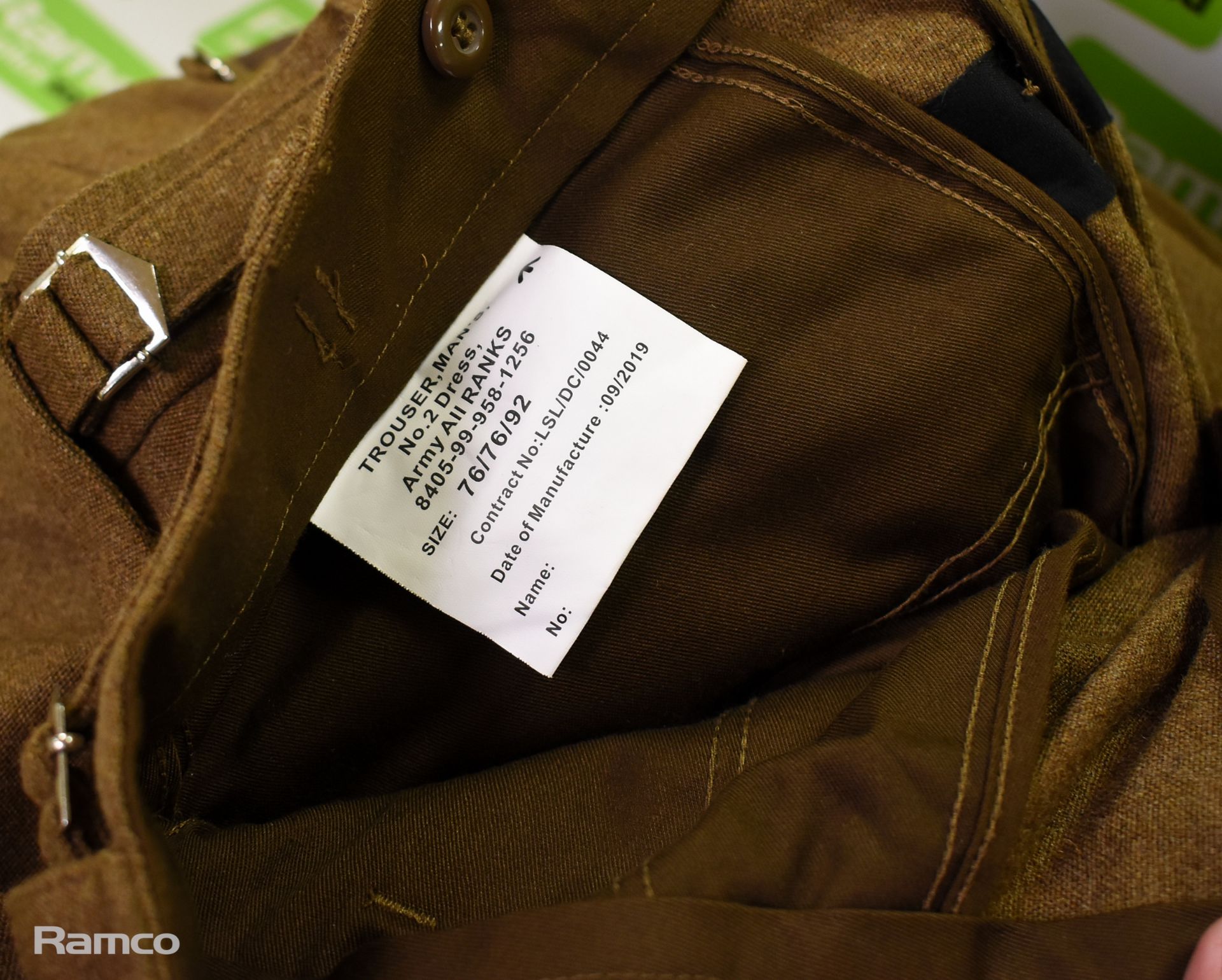 40x British Army No. 2 Dress trousers - mixed grades and sizes - Bild 11 aus 11