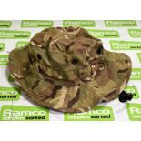 49x British Army MTP combat hats Tropical - mixed grades and sizes