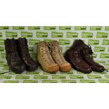 50x pairs of Various boots - Magnum, Haix & YDS - mixed grades and sizes