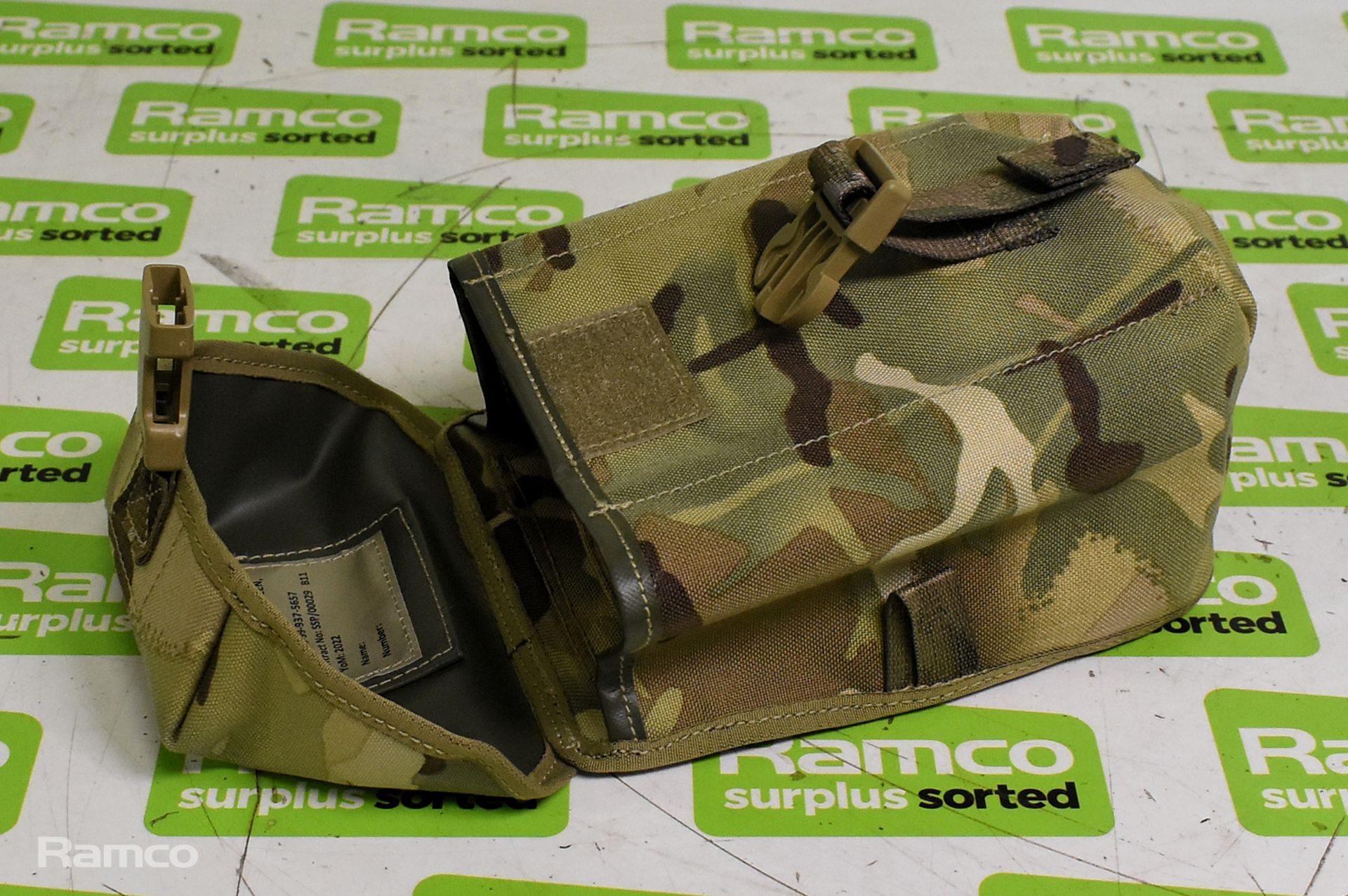 13x British Army MTP water canteen carrier pouches - Image 4 of 7