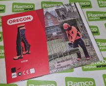 3x pairs of Oregon chainsaw protection leggings - new / boxed