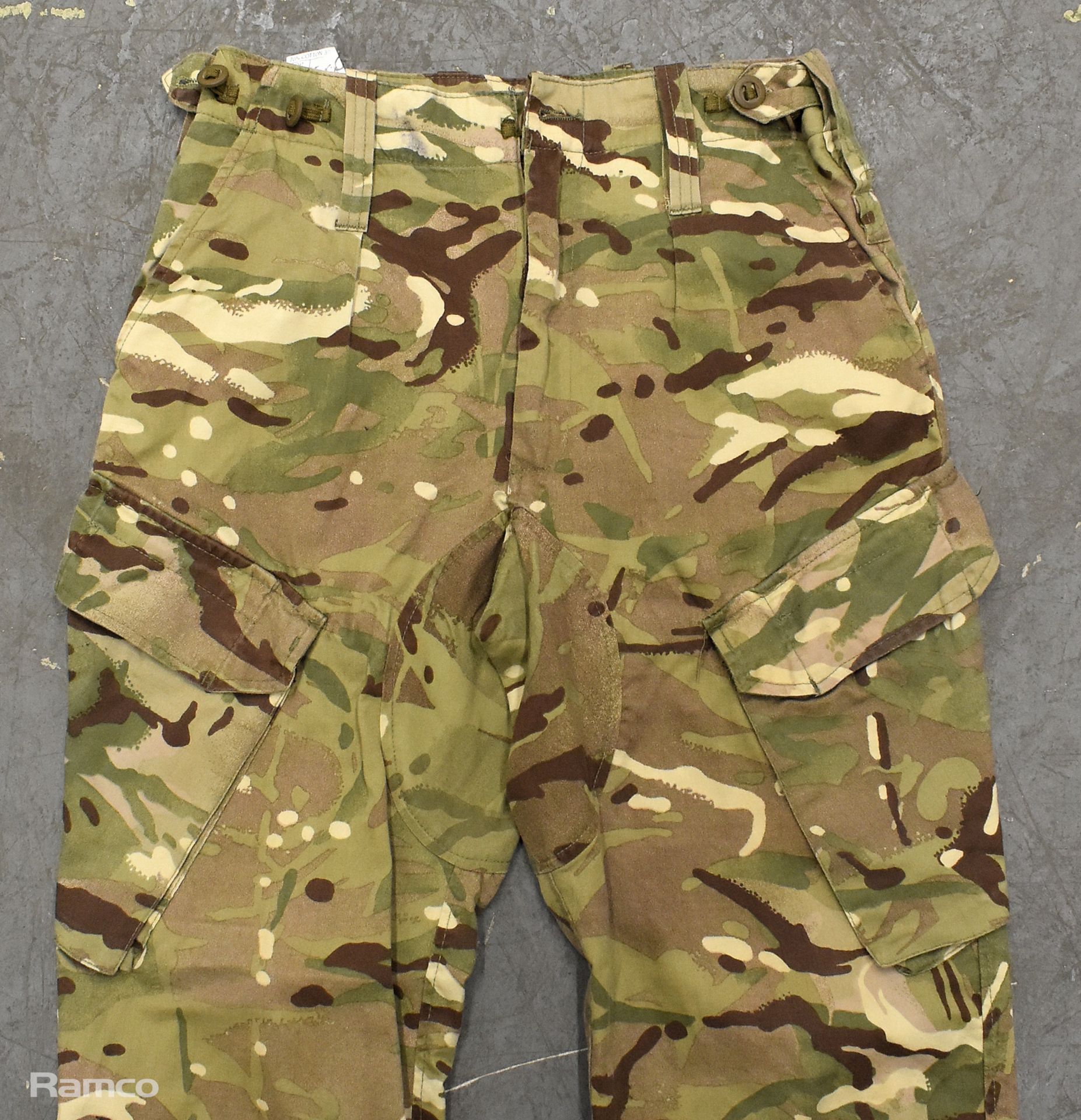100x British Army MTP combat trousers warm weather - mixed grades and sizes - Image 2 of 8