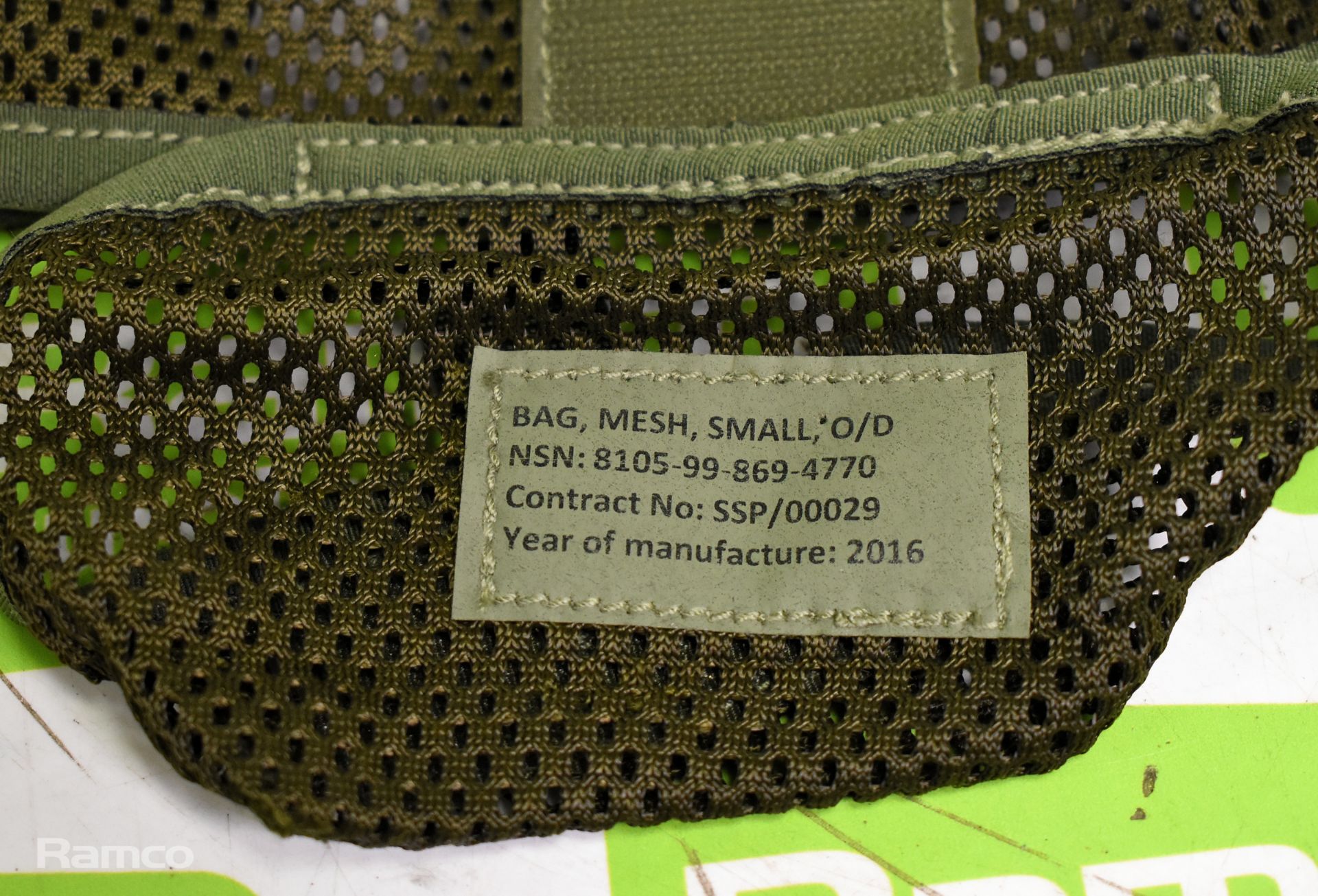 13x British Army bags, mesh small - Image 3 of 5