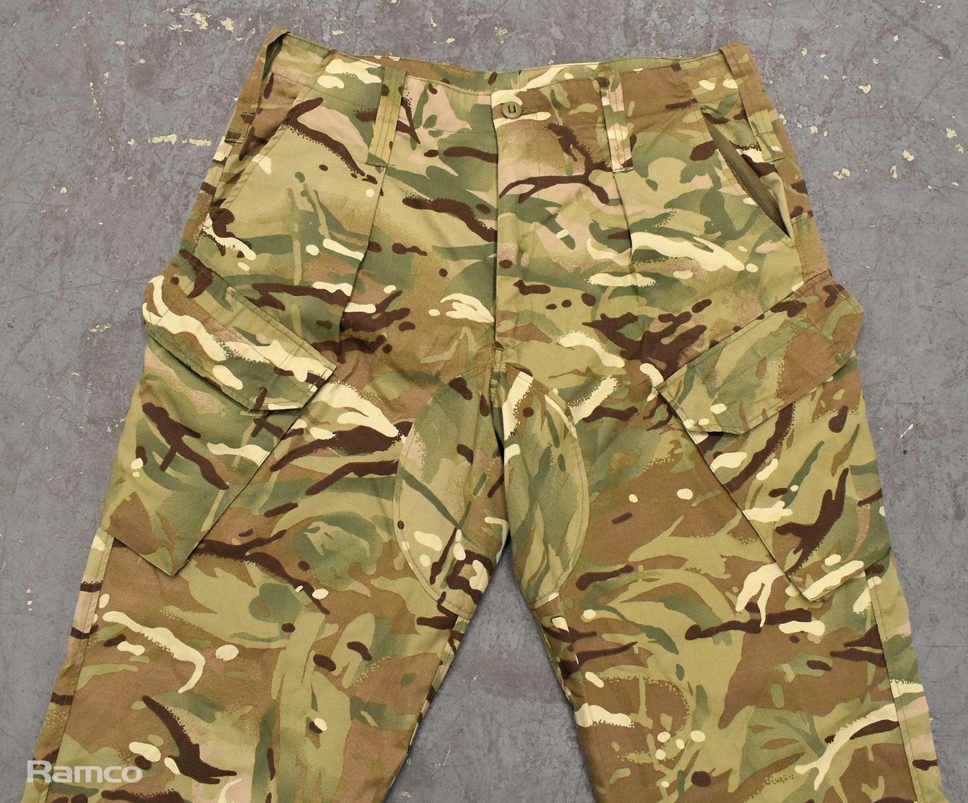 80x British Army combat trousers temperate weather - mixed grades and sizes - Image 2 of 8