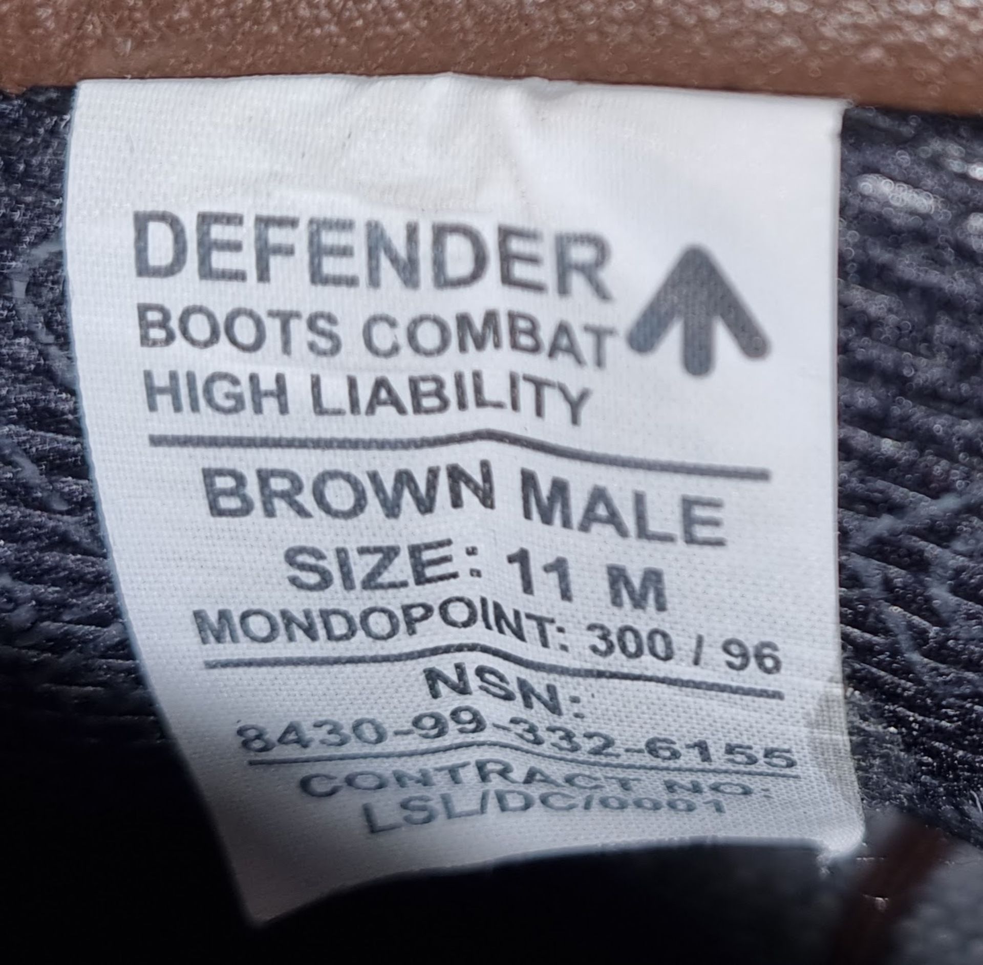 Altberg defender combat boots - Brown - 11M - Image 5 of 5