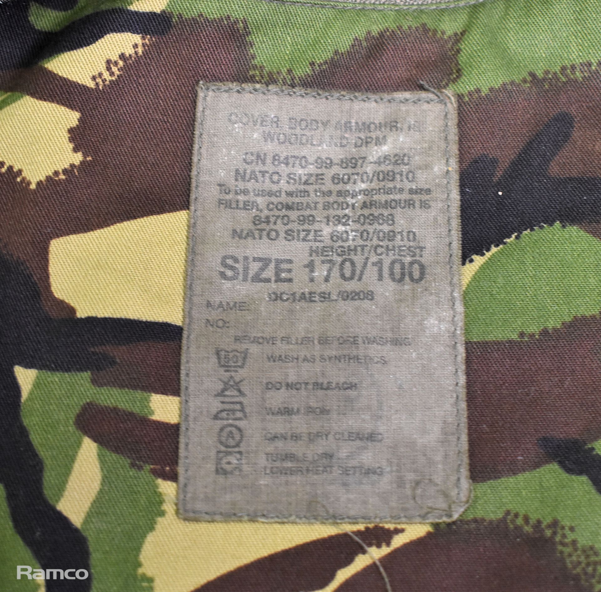 14x British Army MTP body armour covers - Image 4 of 6