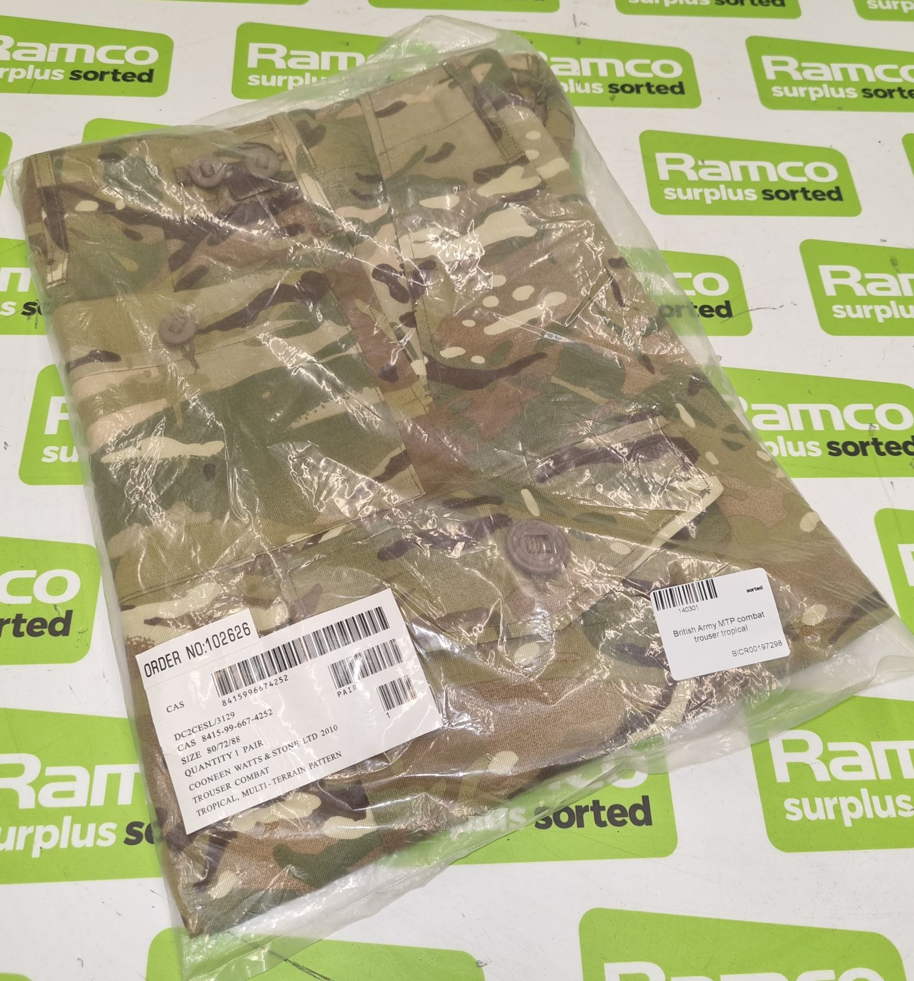 British Army MTP combat trouser - Tropical - new / packaged