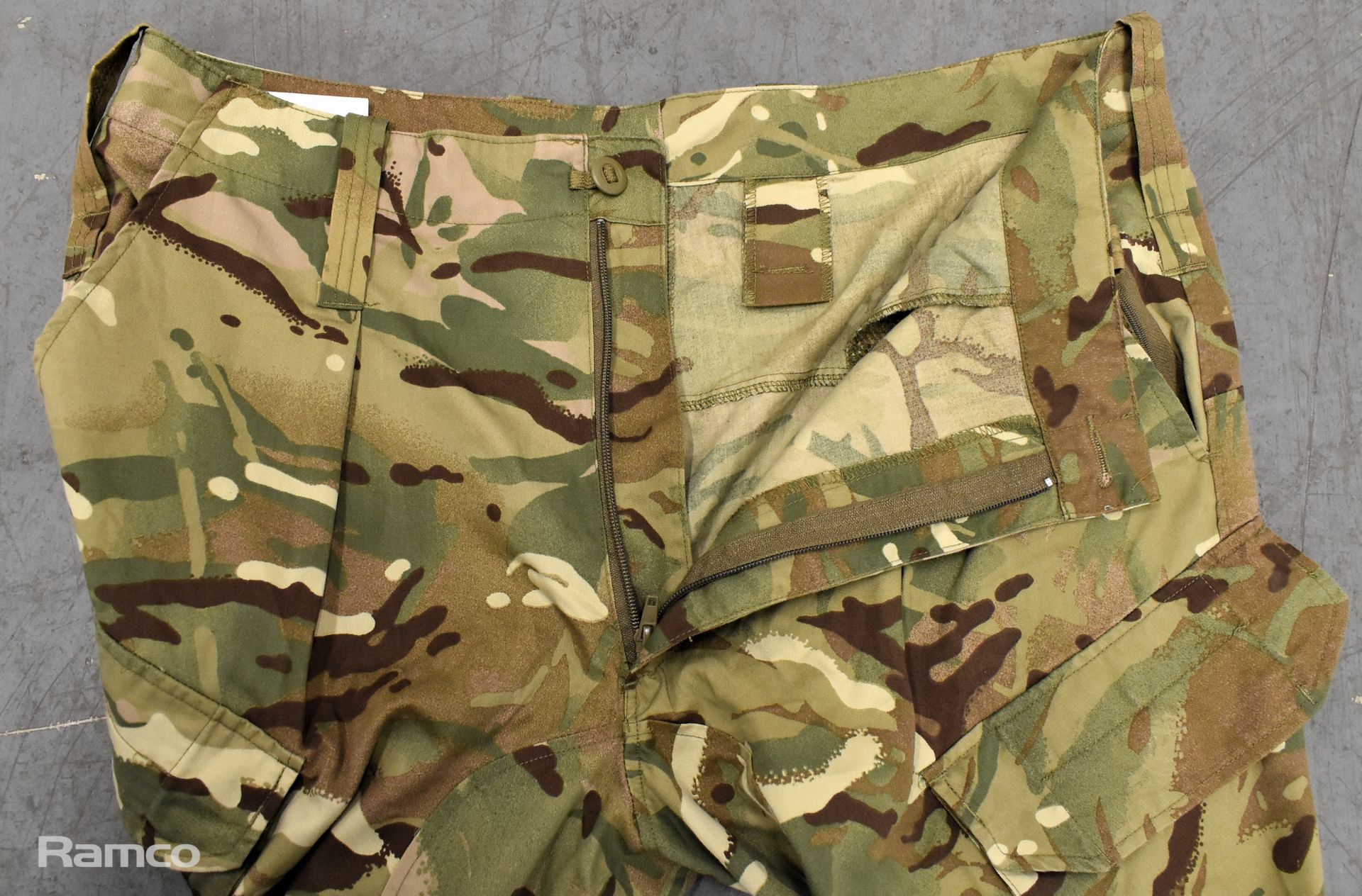 80x British Army combat trousers temperate weather - mixed grades and sizes - Image 4 of 8