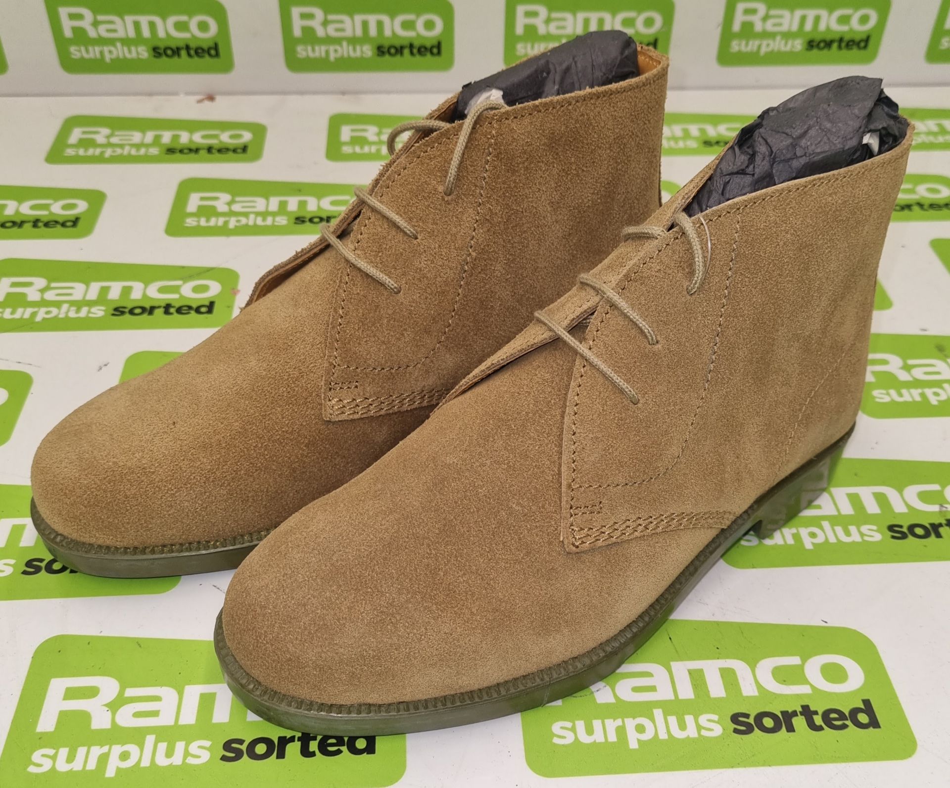 British Army non combat shoes - Desert suede - new / packaged - 9M - Image 3 of 4