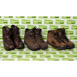 50x pairs of Various boots including Magnum, Iturri & YDS - mixed grades and sizes