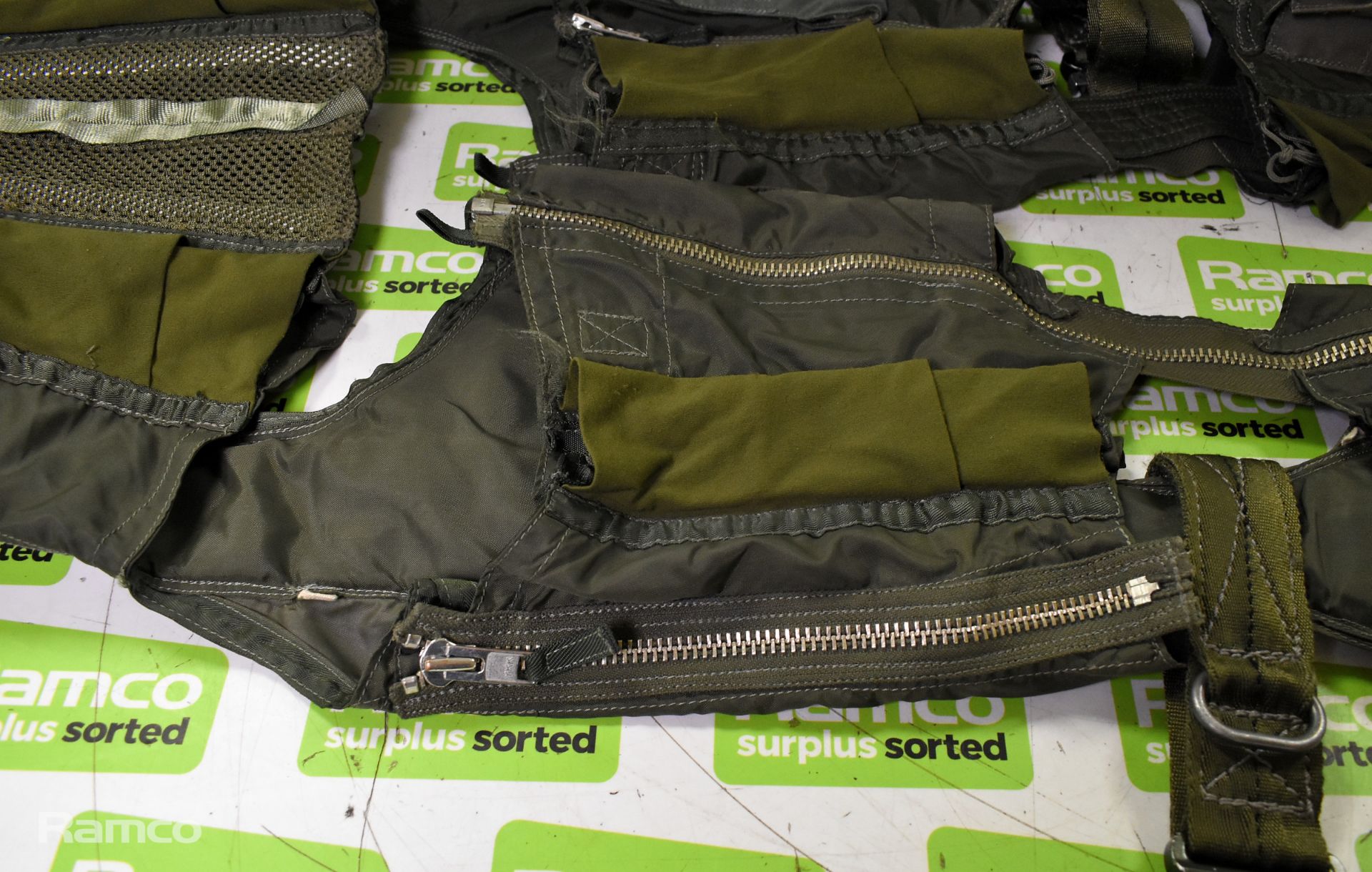 8x British Army MK 4 Anti-G external trousers - mixed types - mixed grades and sizes - Image 2 of 8