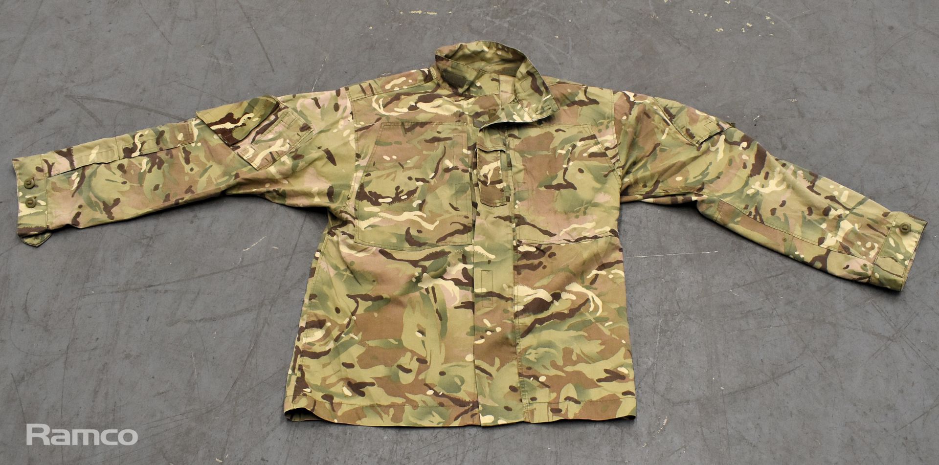 60x British Army MTP combat jackets temperate weather - mixed grades and sizes