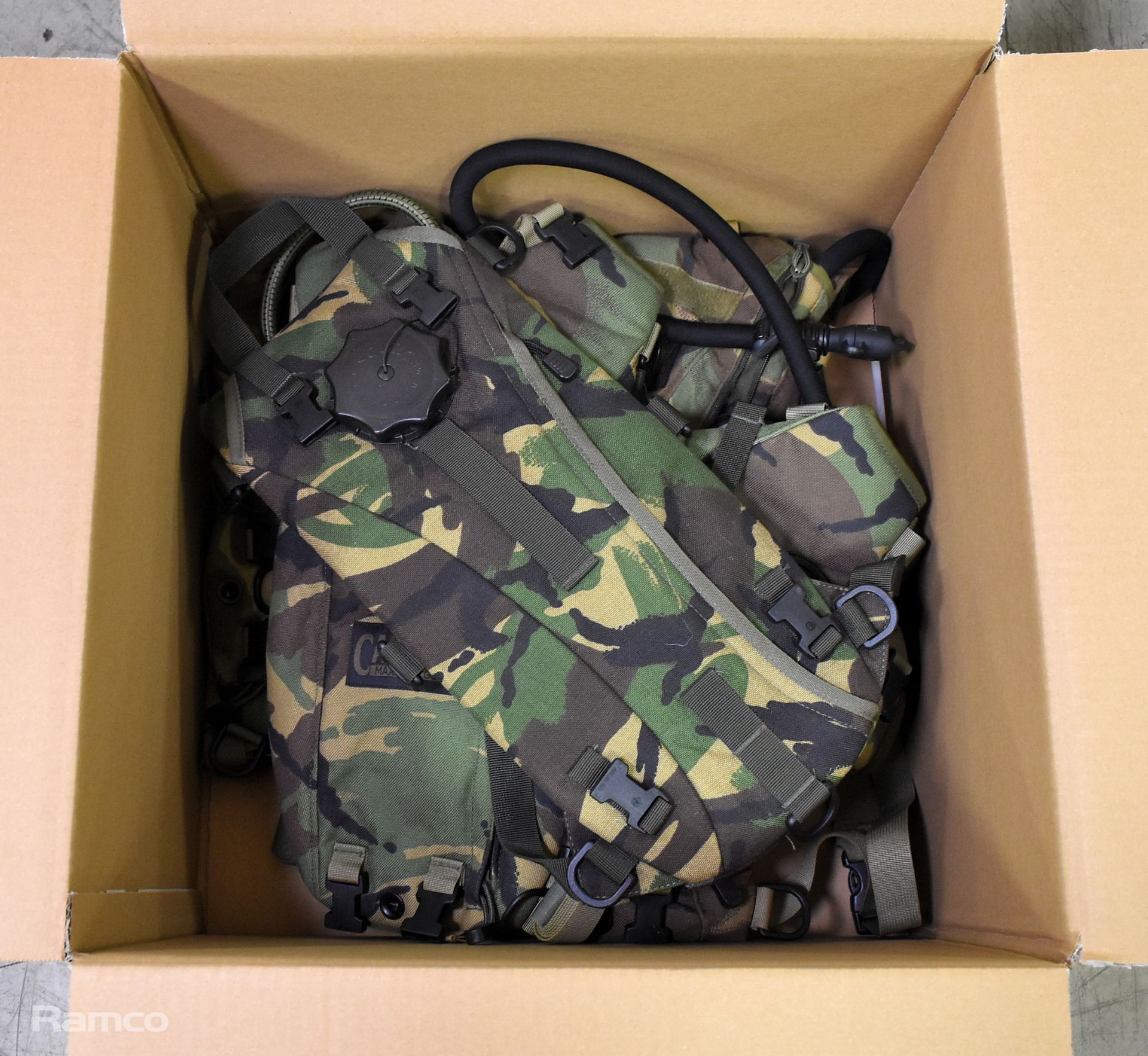 5x British Army DPM water hydration pouches - mixed grades - Image 7 of 7