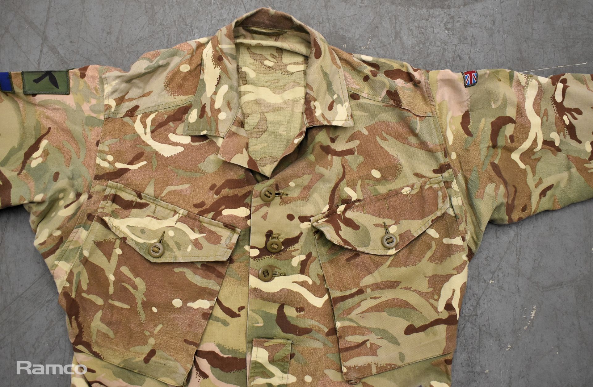 100x British Army MTP shirts - barrack - mixed grades and sizes - Bild 2 aus 6