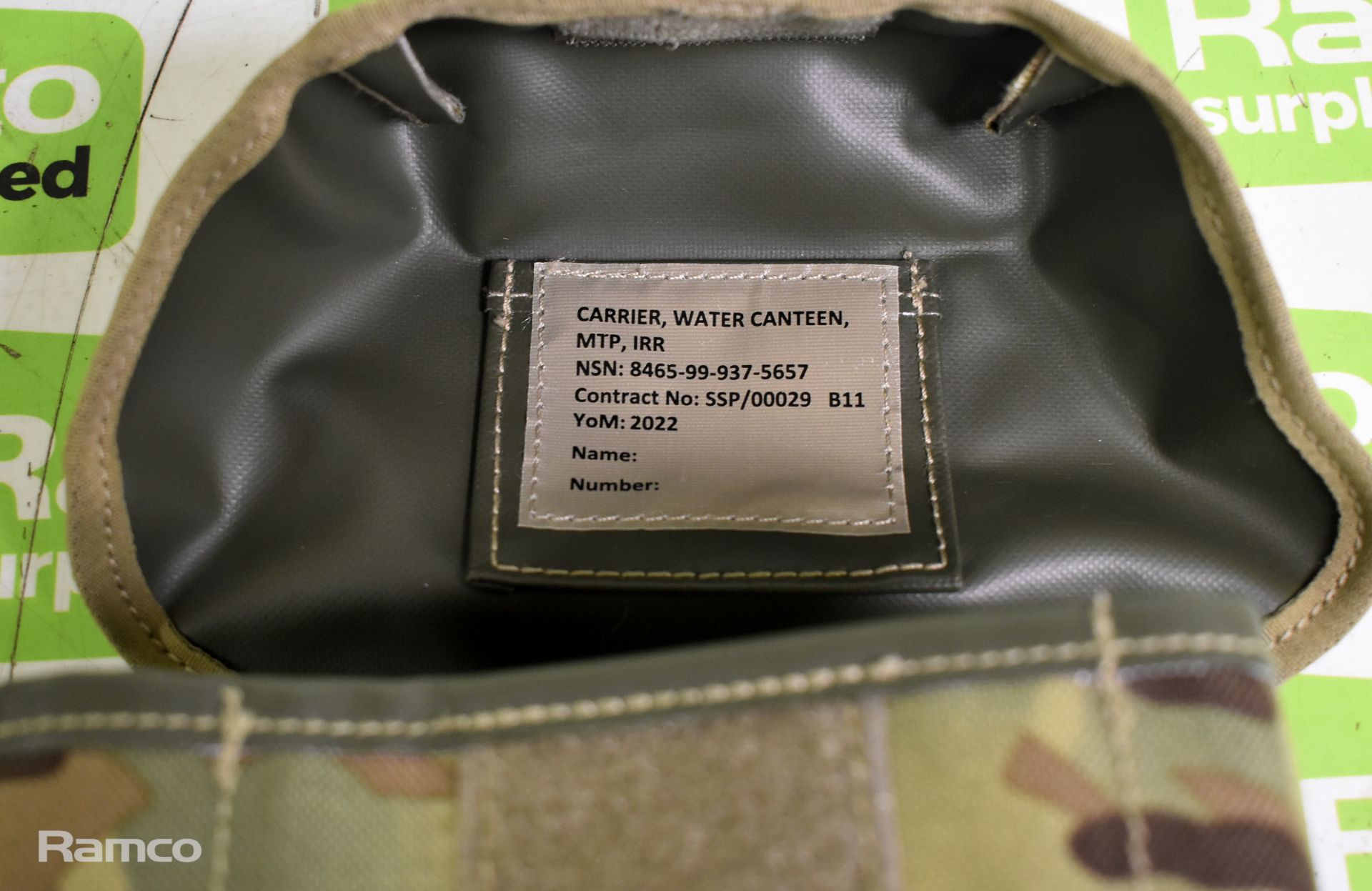 13x British Army MTP water canteen carrier pouches - Image 5 of 7