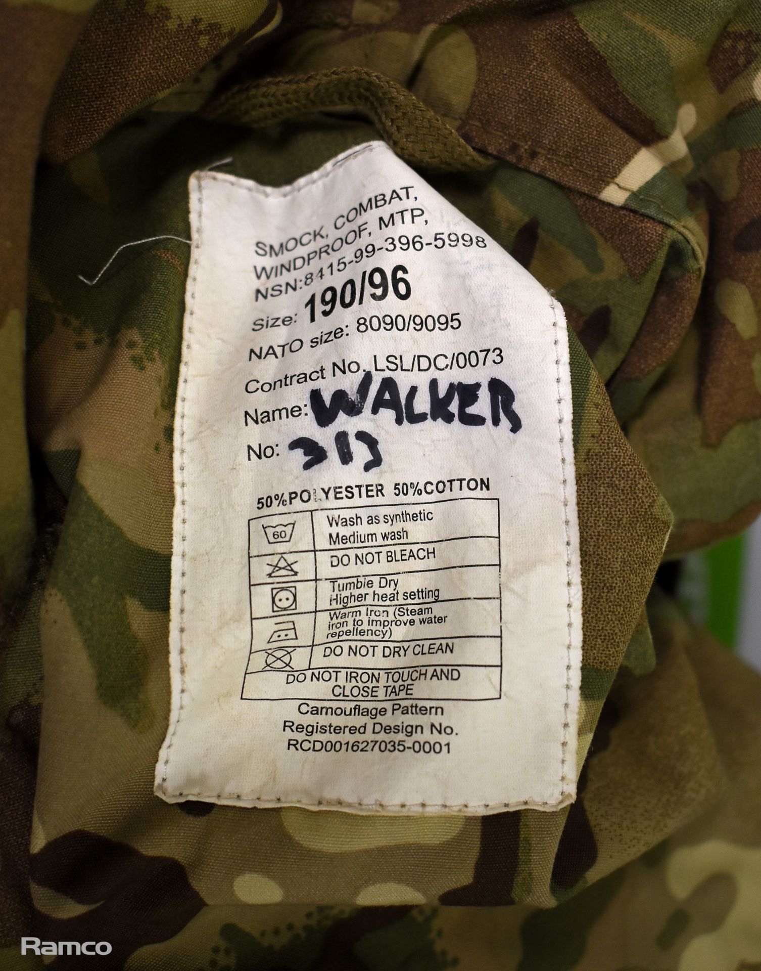50x British Army MTP windproof smocks - mixed grades and sizes - Image 9 of 13