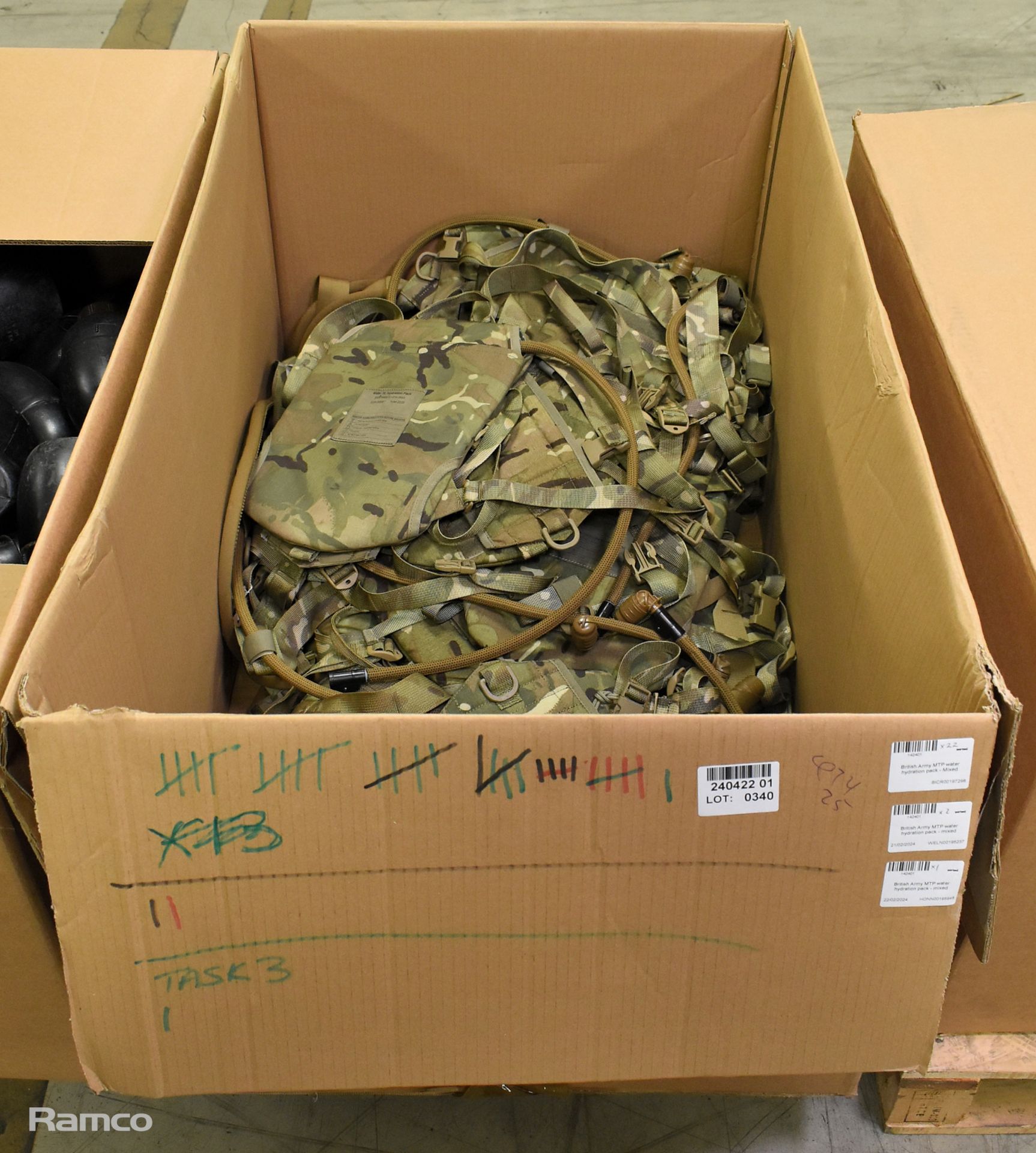 25x British Army MTP water hydration packs - mixed grades - Image 7 of 8