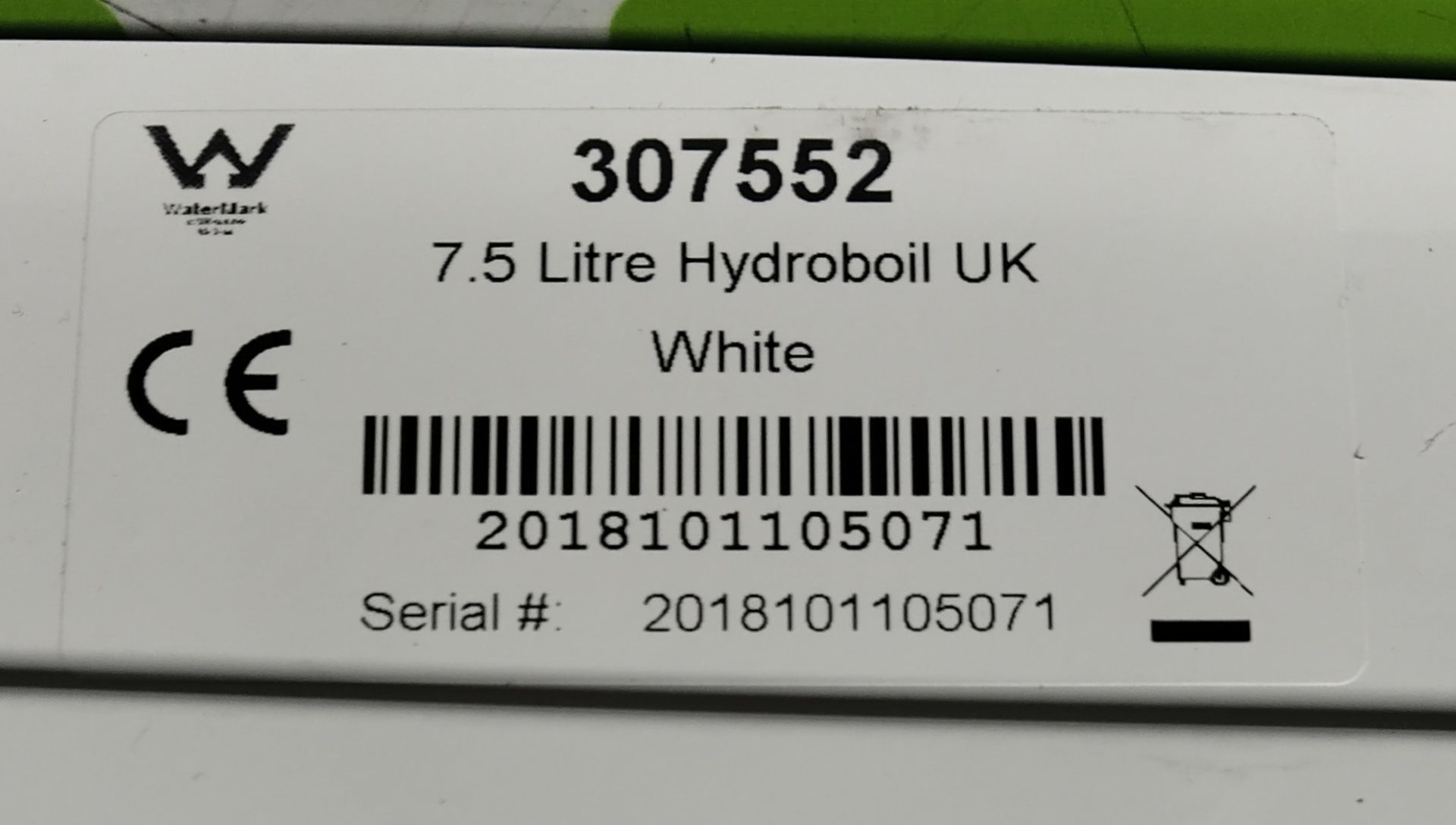 Zip Hydroboil 307552 - water heater 7.5 ltr - 110V - 1500W - W 320 x D 270 x H 580mm - Bild 3 aus 5