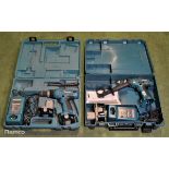 2x Makita 6317D cordless drills - details in description