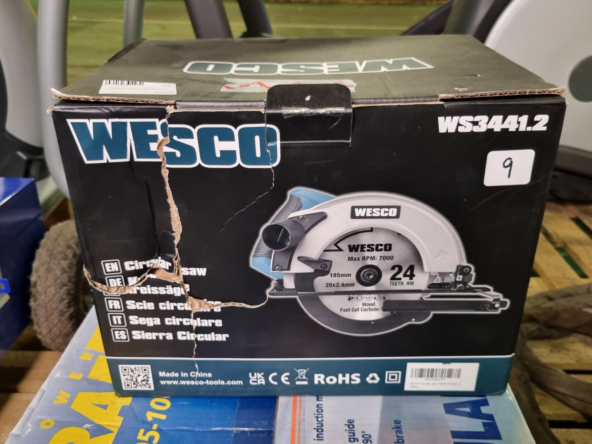 Powercraft bench table saw, Wesco 240v circular saw - Image 2 of 10