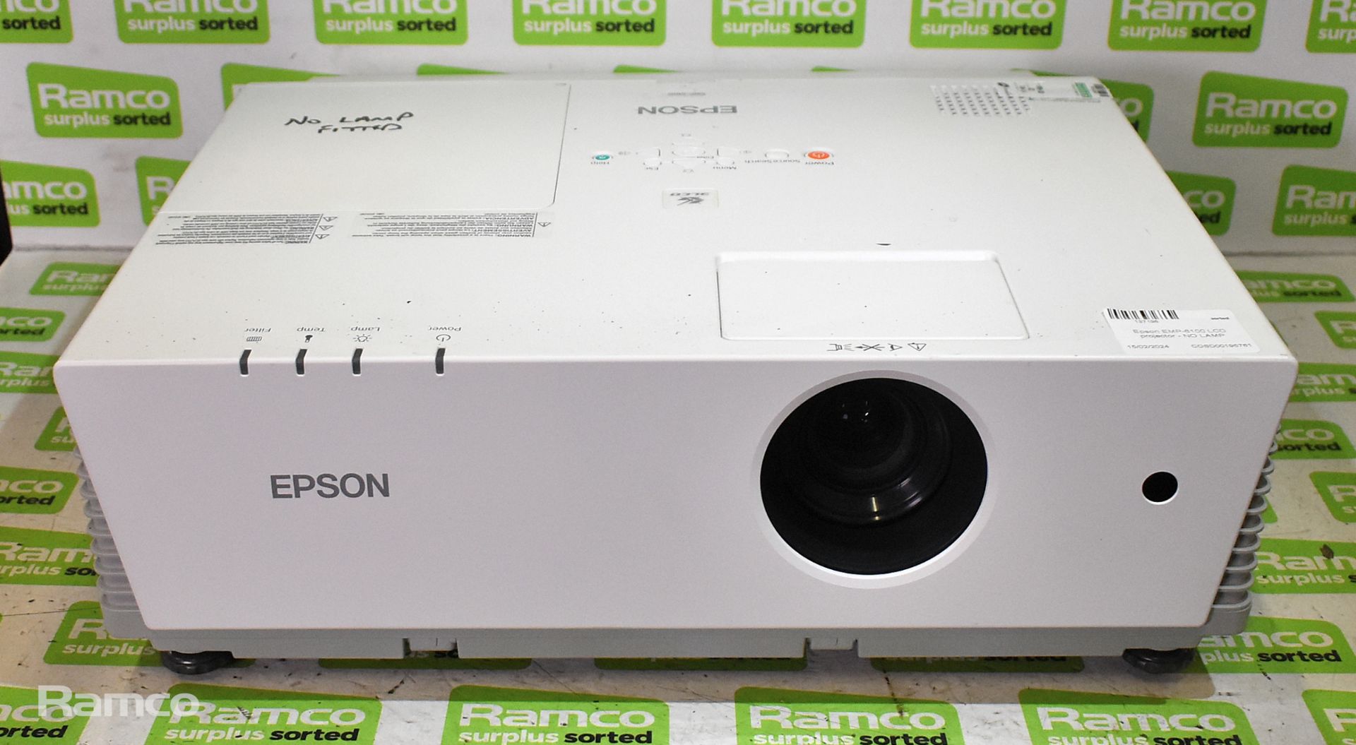 3x Epson EMP-6100 LCD projectors - NO LAMPS - Image 6 of 13