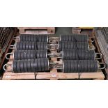 8x Heavy duty mooring springs - L 650mm