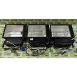 9x 400w sodium floodlights