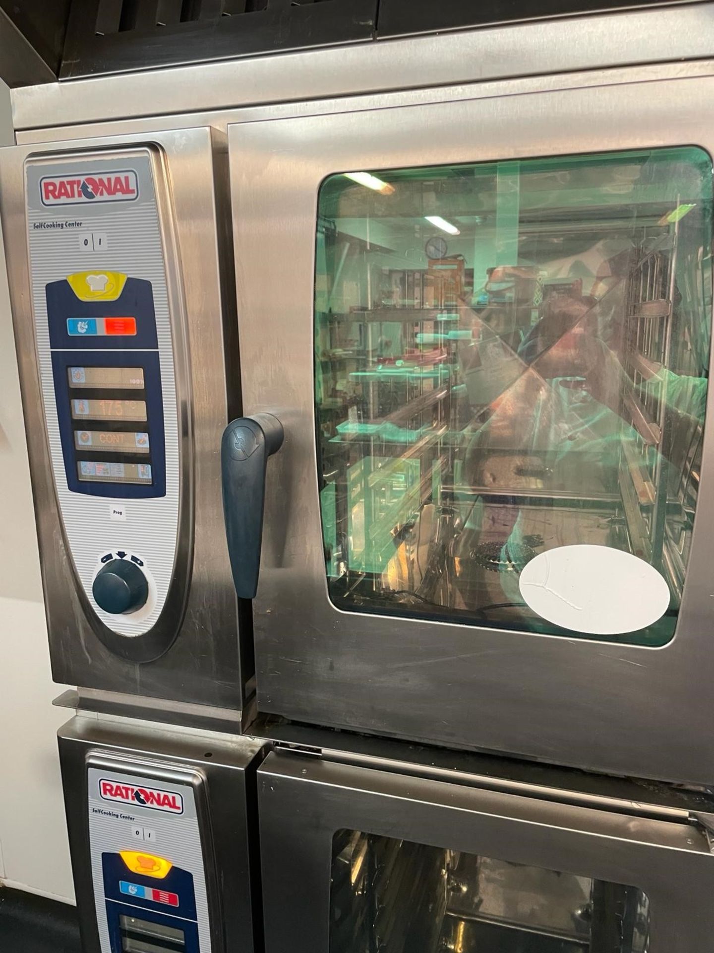 Rational SCC 101 & SCC 61 Combi oven 10, 6 grid stack with vent hood - recently serviced - Image 16 of 18