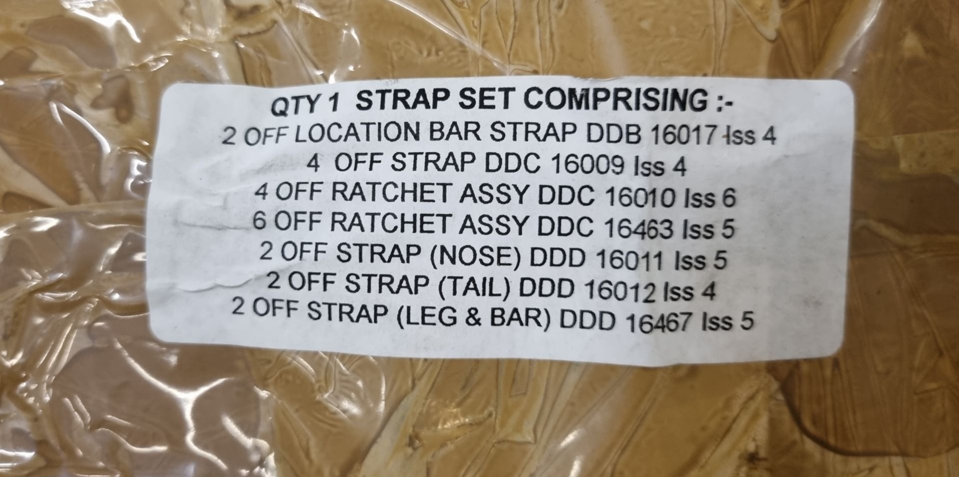 4x 22 piece ratchet and strap sets - Image 9 of 9